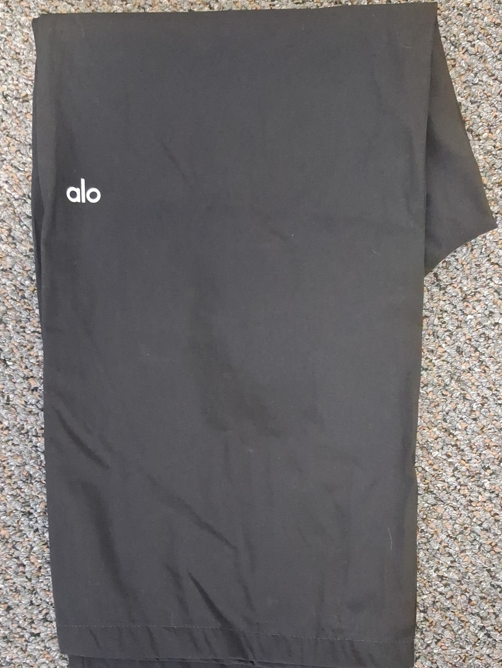 ALO Yoga Black Wide-Leg Women's Suit Up Trousers - Picture 3 of 4